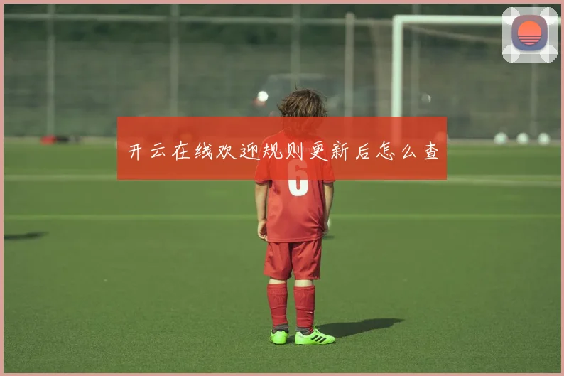 开云在线欢迎规则更新后怎么查